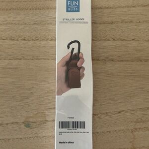 Bliss Tan Stroller Hook 2 piece set. New